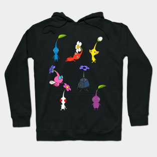 Pikmin Characters Hoodie